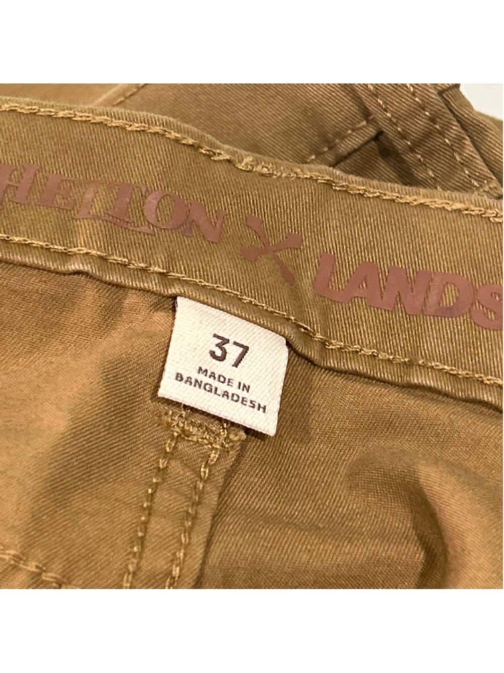 Men's Lands' End Blake Shelton Chinos & Khakis Waist 37 tan - Picture 4 of 5